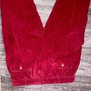 Red Polo Corduroys
